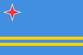 Aruba flag